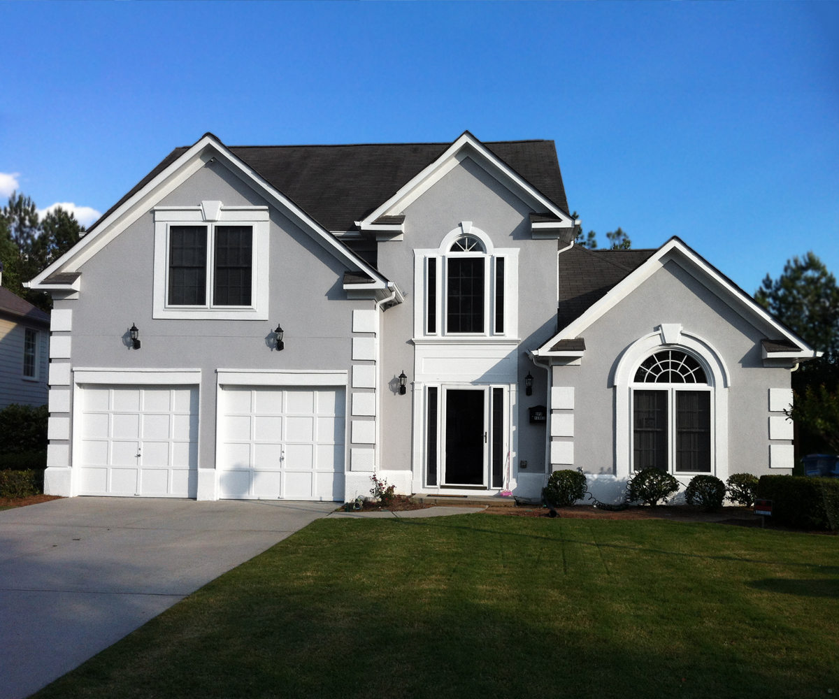 Home with crimsafe windows and doors