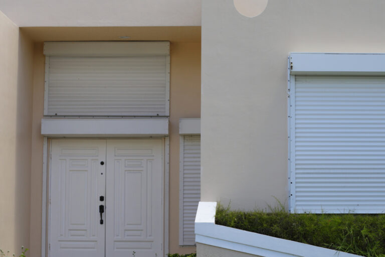 Replace bulky and limiting roll down shutters