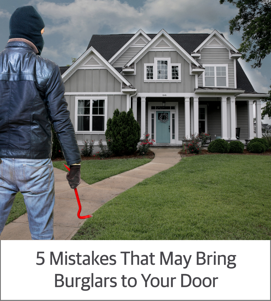 blog containing tips on how to reduce your chances of becoming a burglars target